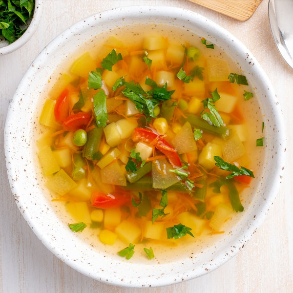 CALDO DE VERDURAS